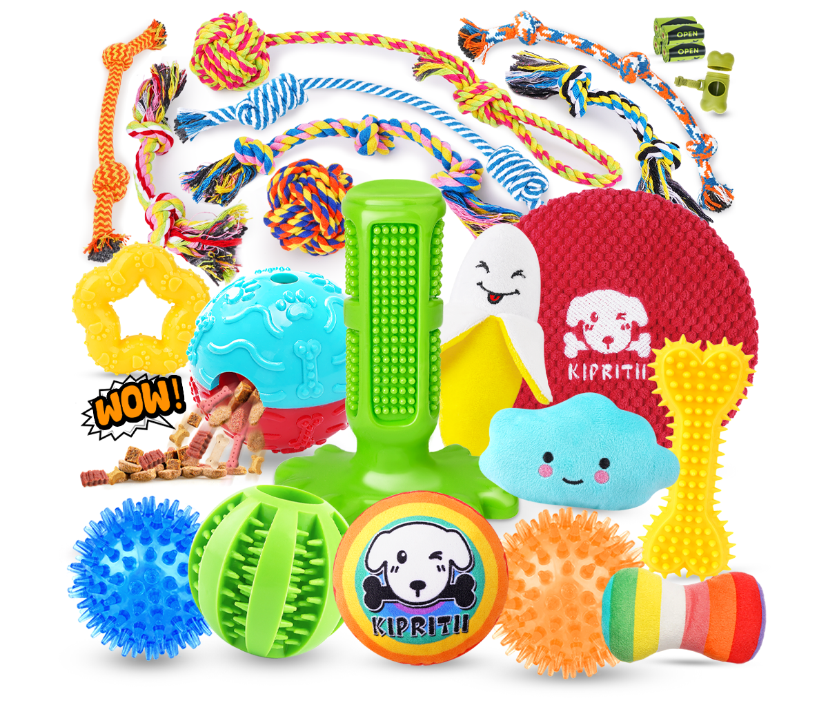Various Puppy Dog Toys Set